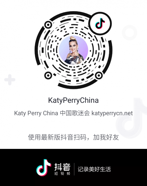 Katy Perry China 抖音号