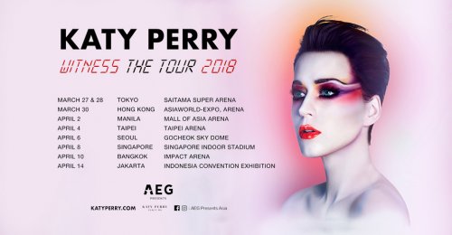 Katy Perry Wintess : The Tour Asia